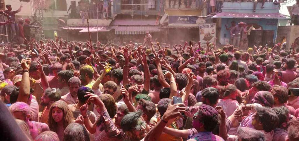 holi in pushkar